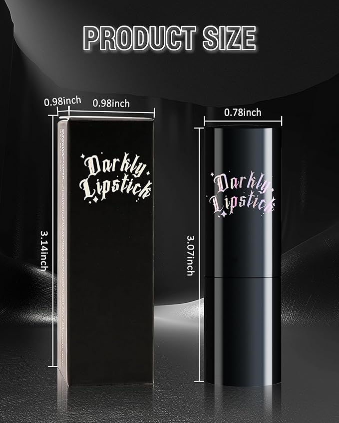 Purple Pink Lipstick,Long Lasting Lipsticks, Hydrating Matte Velvet Lip Stick,Intense Lip Color Non Stick Waterproof&Smudge Proof Lipsticks,Facial Beauty Lavender Lipstick Makeup for Halloween Party12