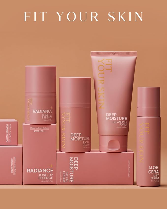 Radiance Tone-Up Essence - Korean Tinted Moisturizer - Even Skin Tone, Natural Coverage, Lightweight - Pink Beige Makeup Base - Healthy Glow Skin, 1.01 fl.oz.