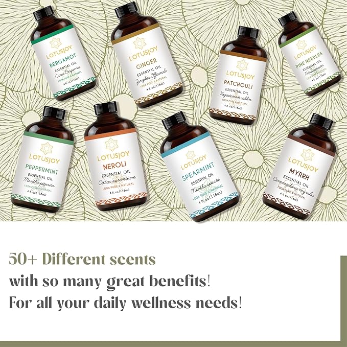 Myrrh Essential Oil, Pure Natural Myrrh Oil for Skin Hair Diffuser Room Spray DIY - 4 Oz