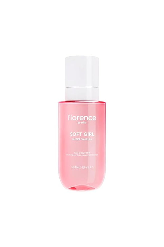 florence by mills Soft Girl Sheer Vanilla Hair & Body Mist