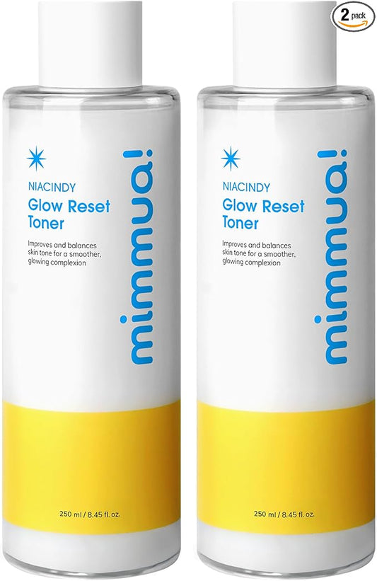 Glow Reset Toner | Korean Clinic Skincare - Thioctic Acid & Niacinamide 5% | Gentle Exfoliation w/Pumpkin Extract | Fades Dark Spots & Acne Scars | Deep Hydration | 250ml /8.45 Fl Oz