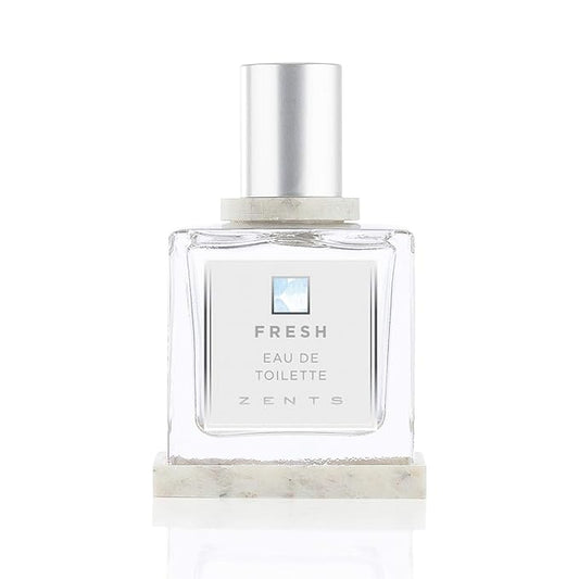 Zents Eau de Parfum (Fresh) for Women & Men | Long-Lasting Clean Fragrance with Linden Blossom, Cucumber & Lemon | Crisp & Refreshing Scent | 1.69 oz