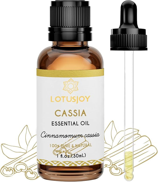 Cassia Cinnamon Bark Essential Oil for Room Spray, Diffuser, DIY Home Crafts - 1 Oz