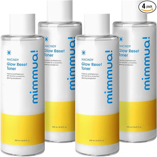 Glow Reset Toner | Korean Clinic Skincare - Thioctic Acid & Niacinamide 5% | Gentle Exfoliation w/Pumpkin Extract | Fades Dark Spots & Acne Scars | Deep Hydration | 250ml /8.45 Fl Oz