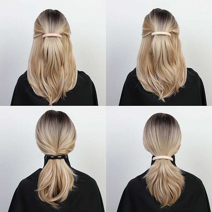 Stylish Tortoise Shell Hair Clip - Autoclasp Barrettes For Styling in ...