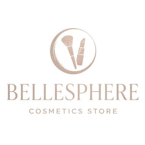 화장품 스토어이며, 상호는 bellesphere야 멋진 로고를 만들어줘