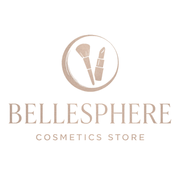 화장품 스토어이며, 상호는 bellesphere야 멋진 로고를 만들어줘